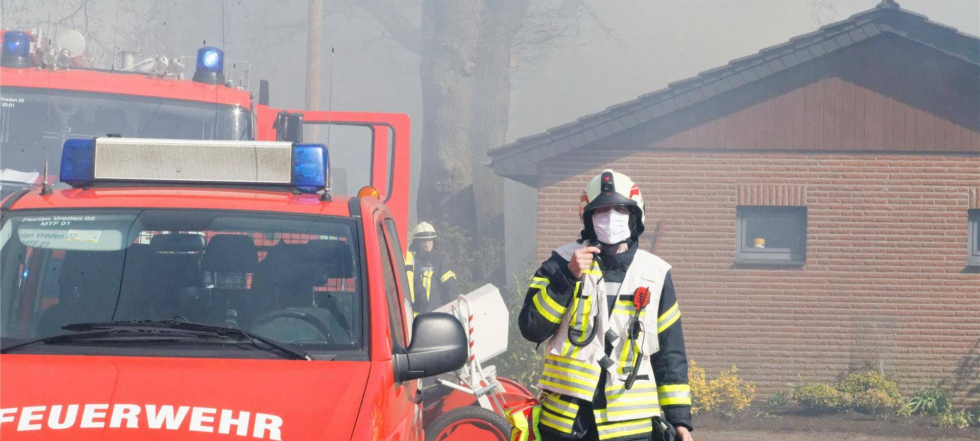 Wieder Großbrand in Vreden