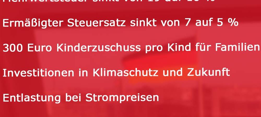 Konjunkturpaket: Reaktionen aus dem Westmünsterland