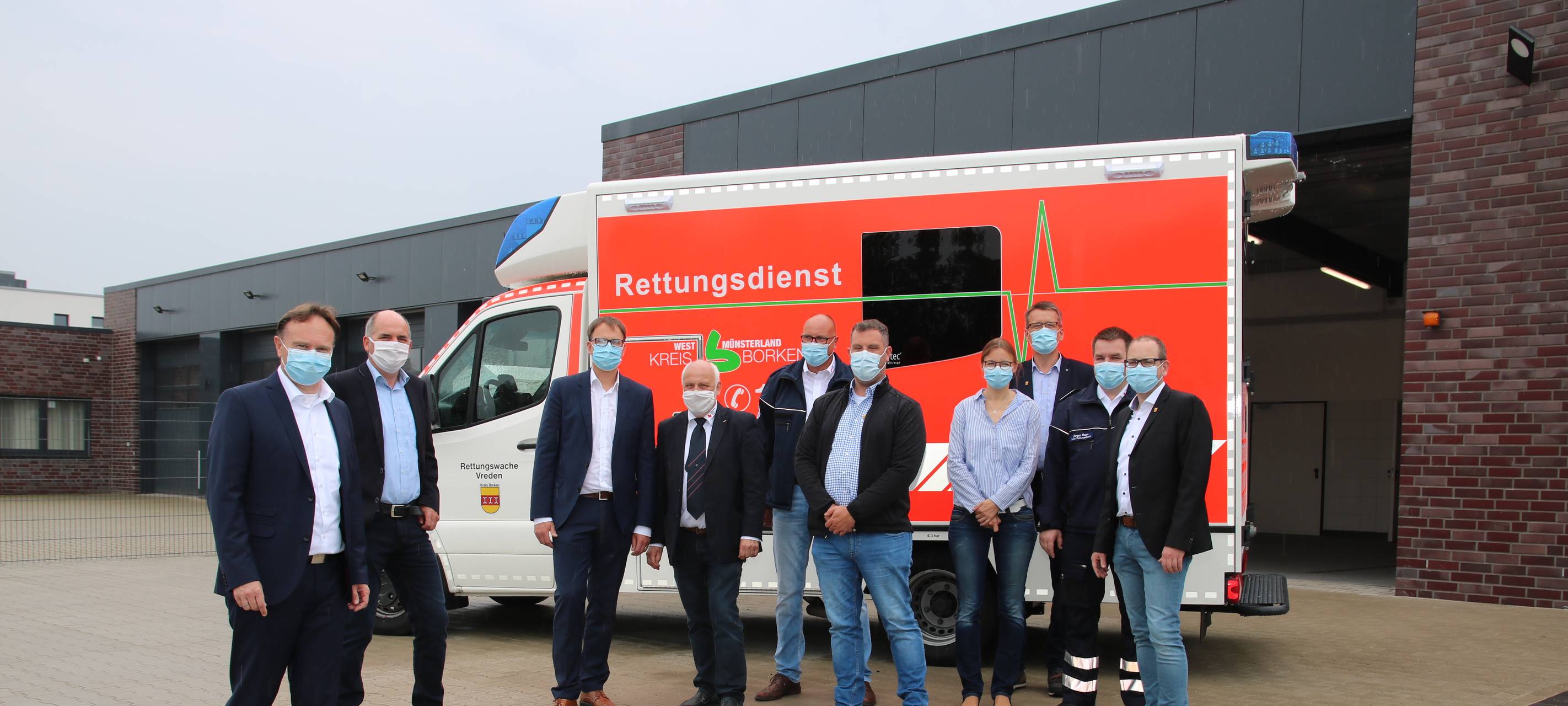 Neue Rettungswache in Vreden