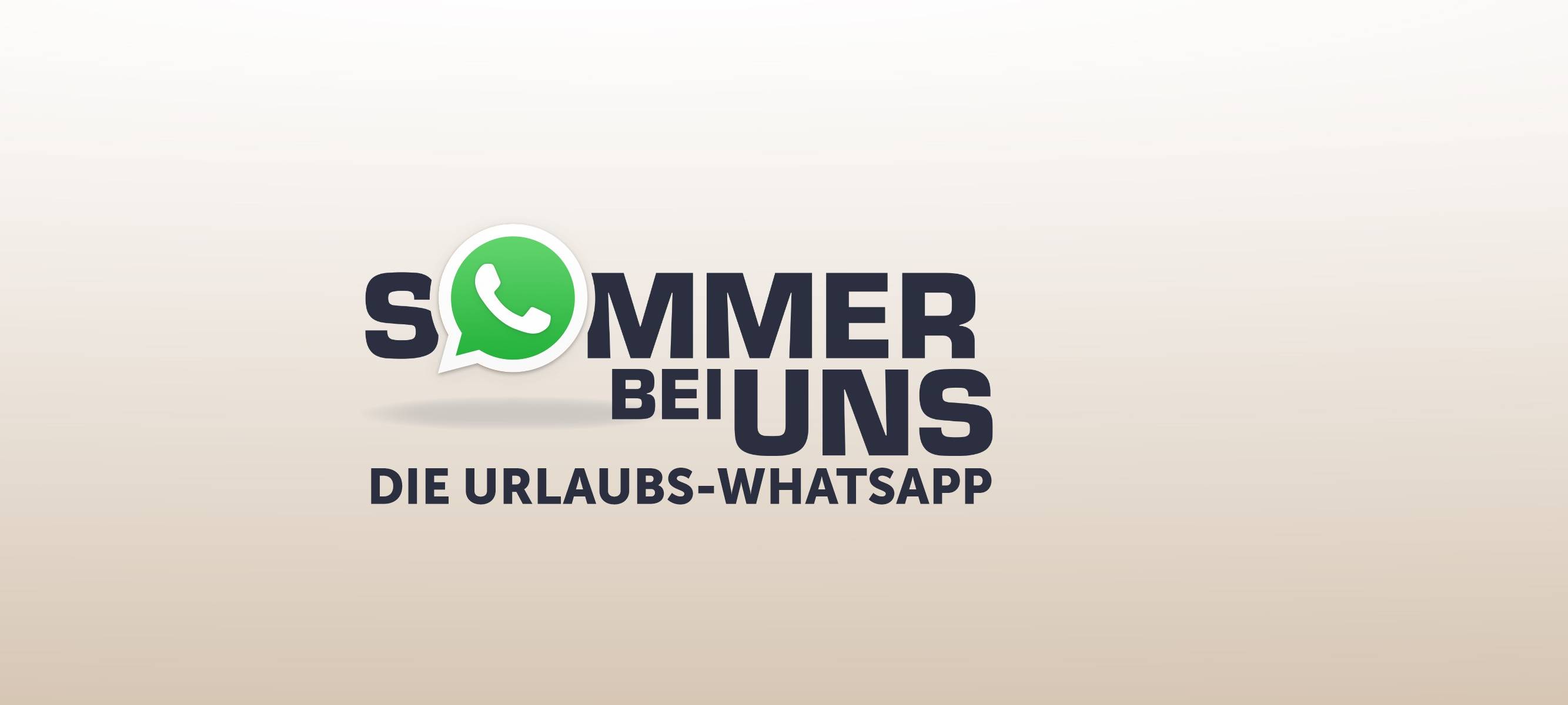Sommer bei uns - die Urlaubs-Whatsapp - "Grillbuffet"