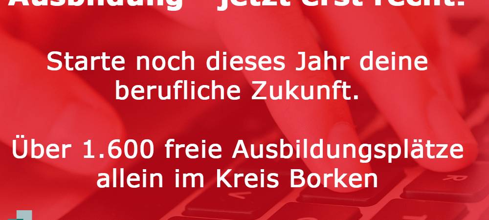 Über 1600 freie Ausbildungsplätze im Kreis Borken