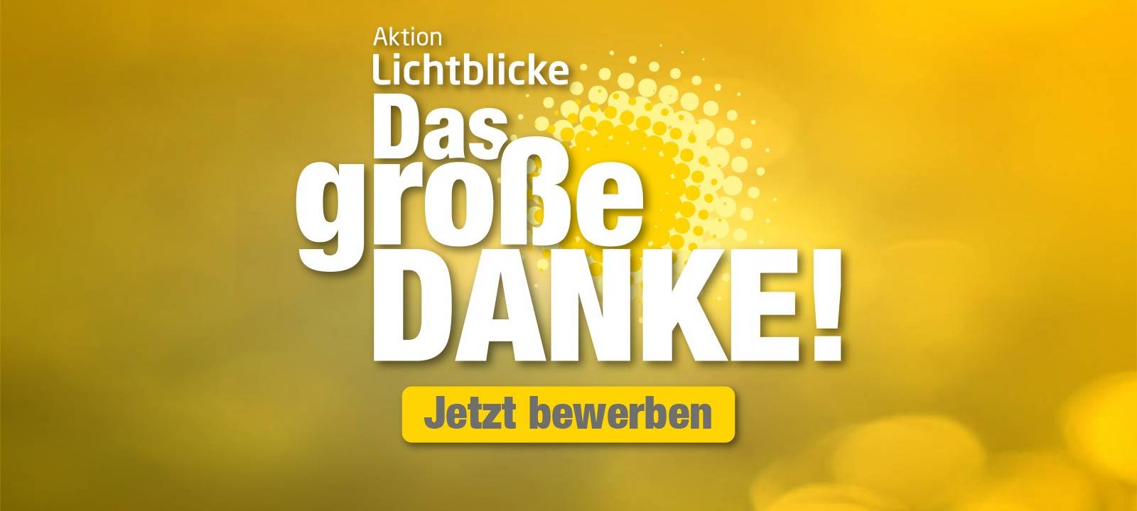Aktion Lichtblicke: Das große DANKE! - Die Gewinner