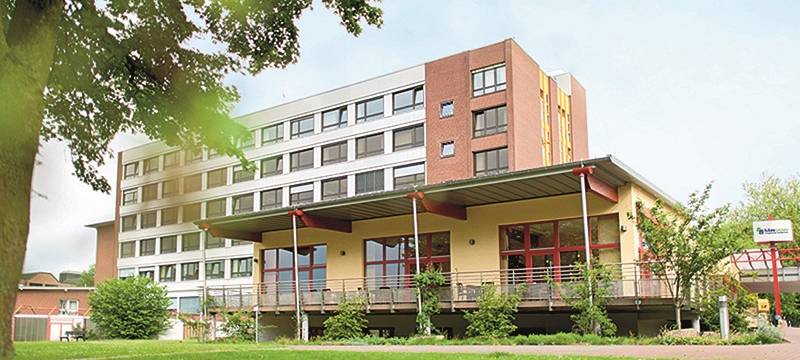 Schnelle Coronatests am Lukas-Krankenhaus in Gronau