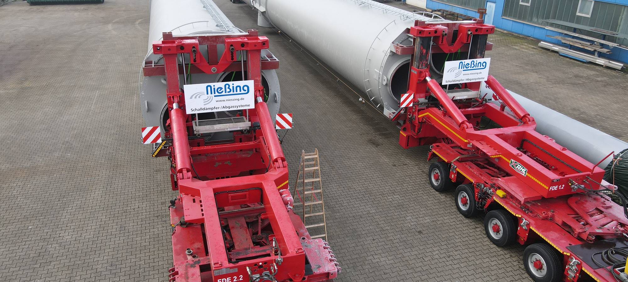 Riesiger Schwertransport startet heute Nacht in Borken