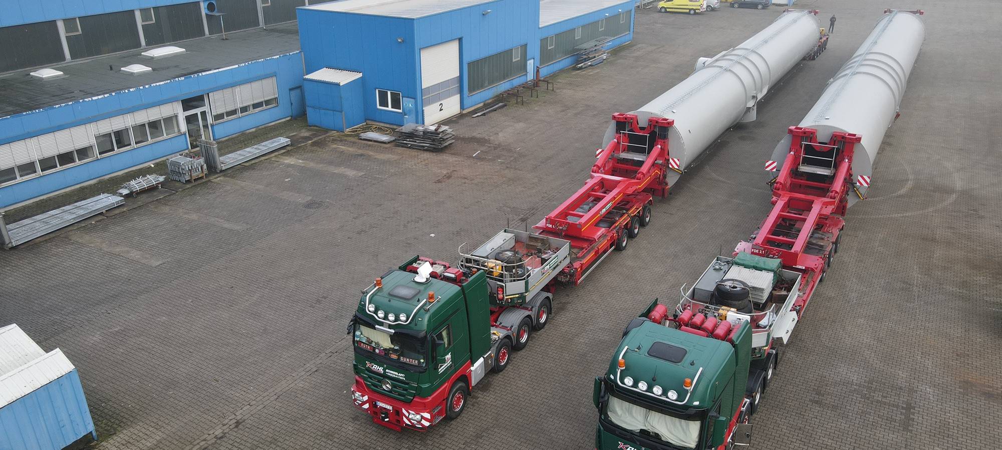 Riesiger Schwertransport startet heute Nacht in Borken