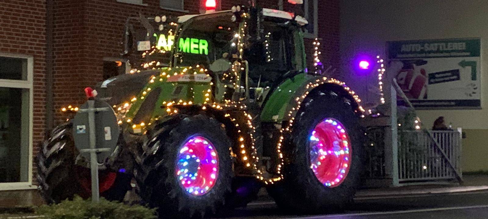 Lichterfahrt in Ramsdorf