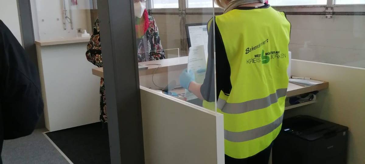 Erster Testdurchlauf im Impfzentrum erfolgreich