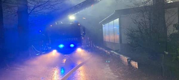Feuer in Wohnhaus in Vreden - Feuerwehr in der Nacht zum Sonntag (27.12) im Einsatz