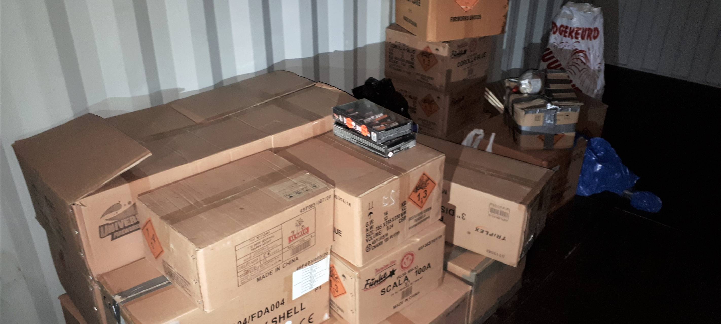 Illegales Feuerwerks-Lager in Vreden ausgehoben