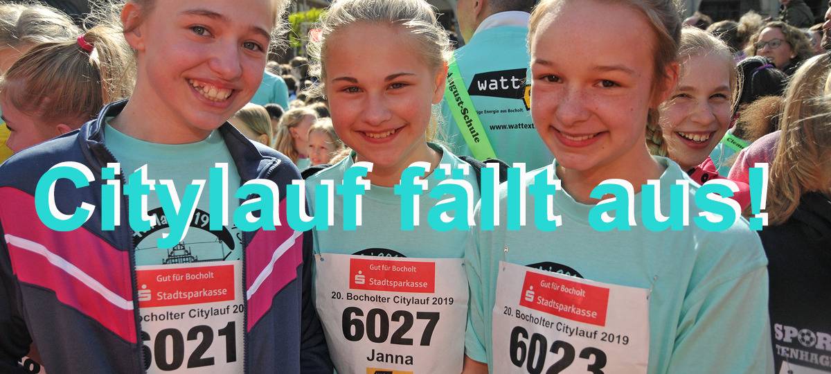 Citylauf Bocholt fällt auch 2021 wieder aus