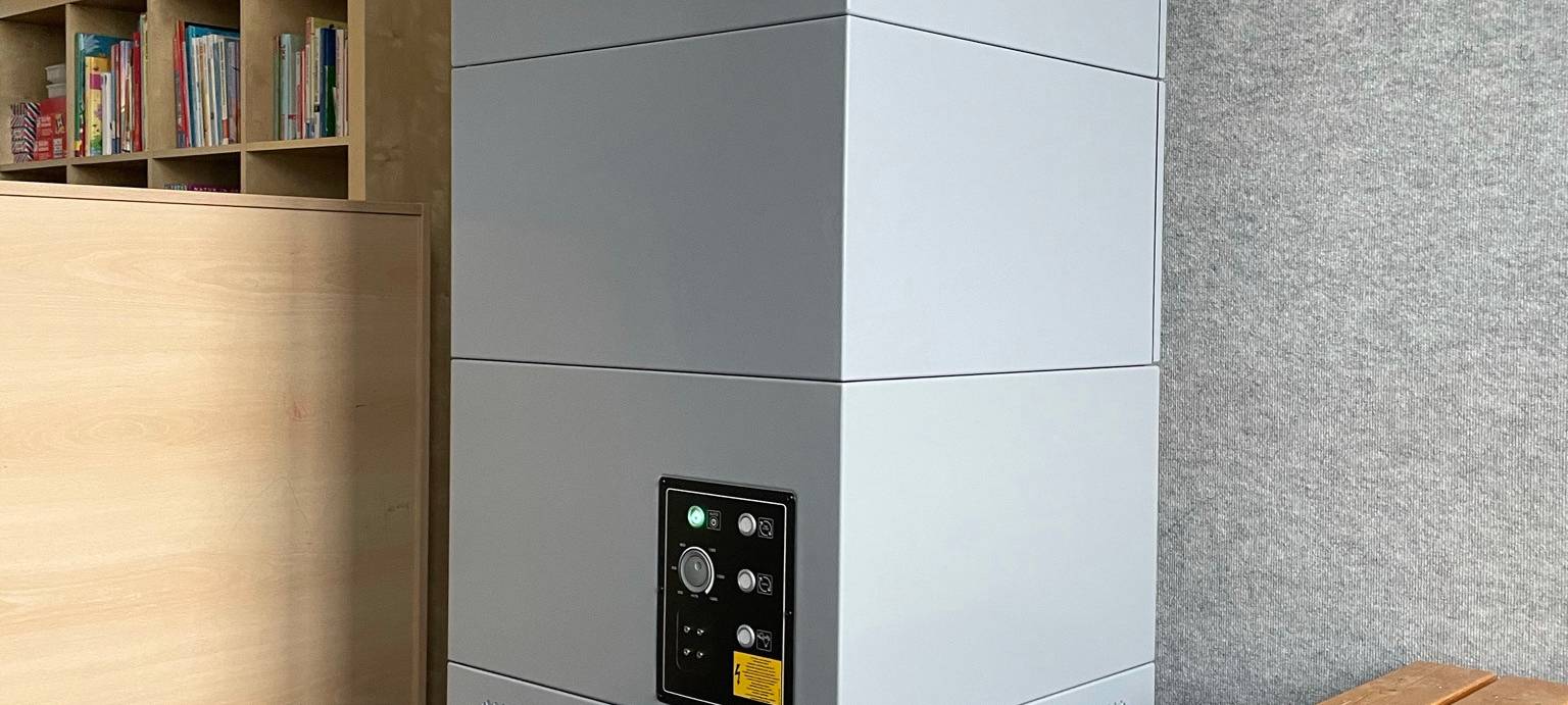 Luftreiniger der Vredener Firma Kemper auch in Regensburg