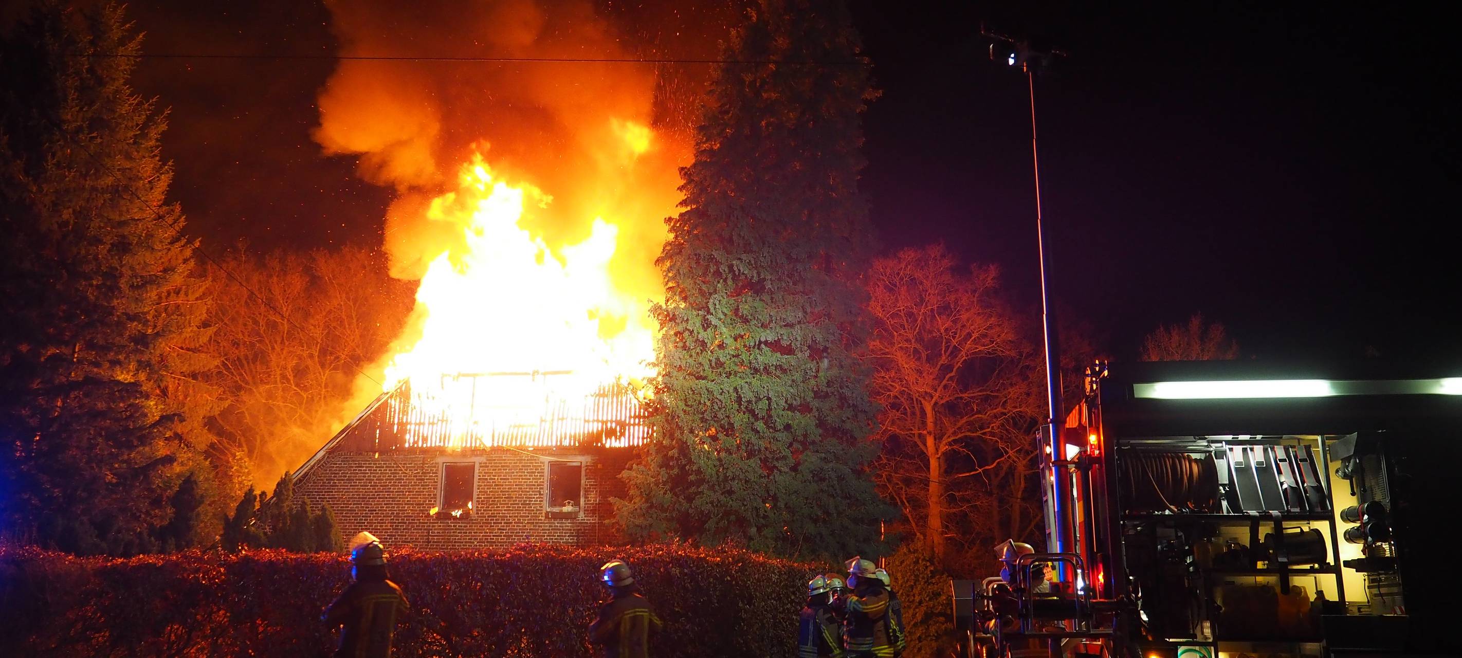 Hausbrand in Borken: Zwei Tote