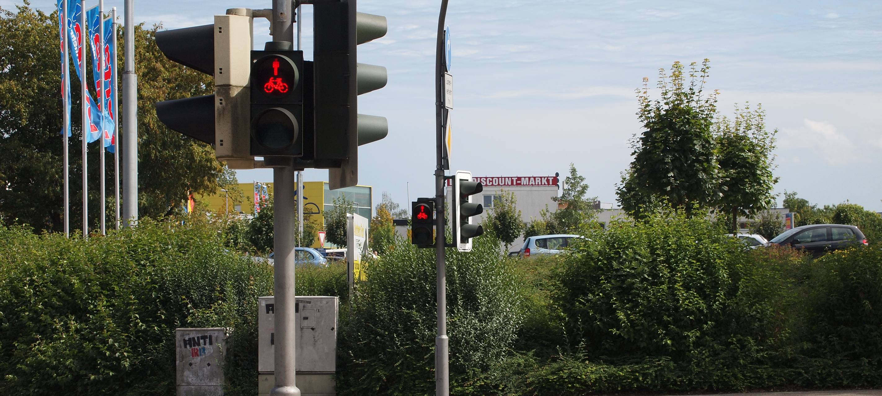 Nach tödlichem Unfall: Maßnahmen am Ampelmast in Bocholt
