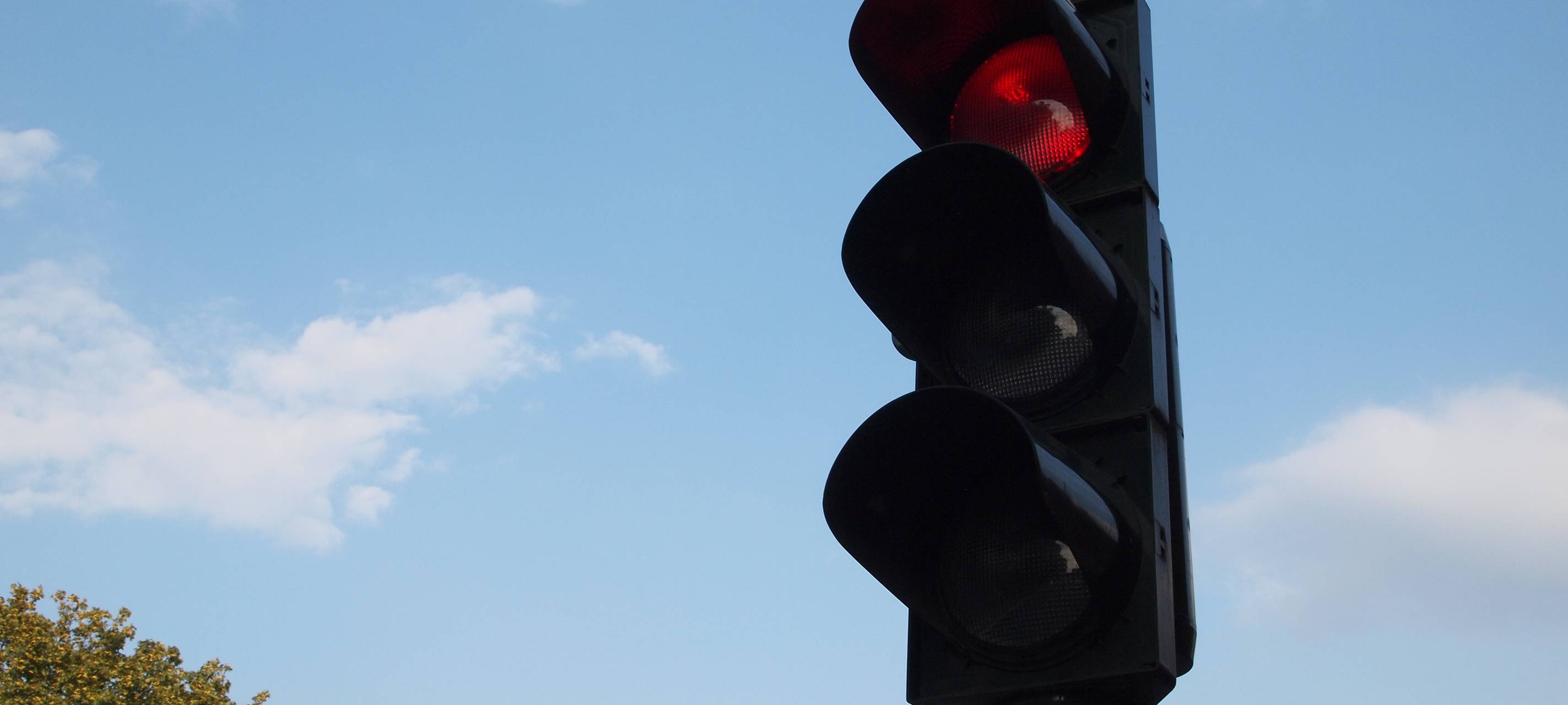 Bauarbeiten an Ampel an der B 67 bei Isselburg