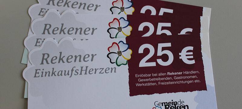 Rekener Einkaufsherzen sind zurück - Jetzt auch digital