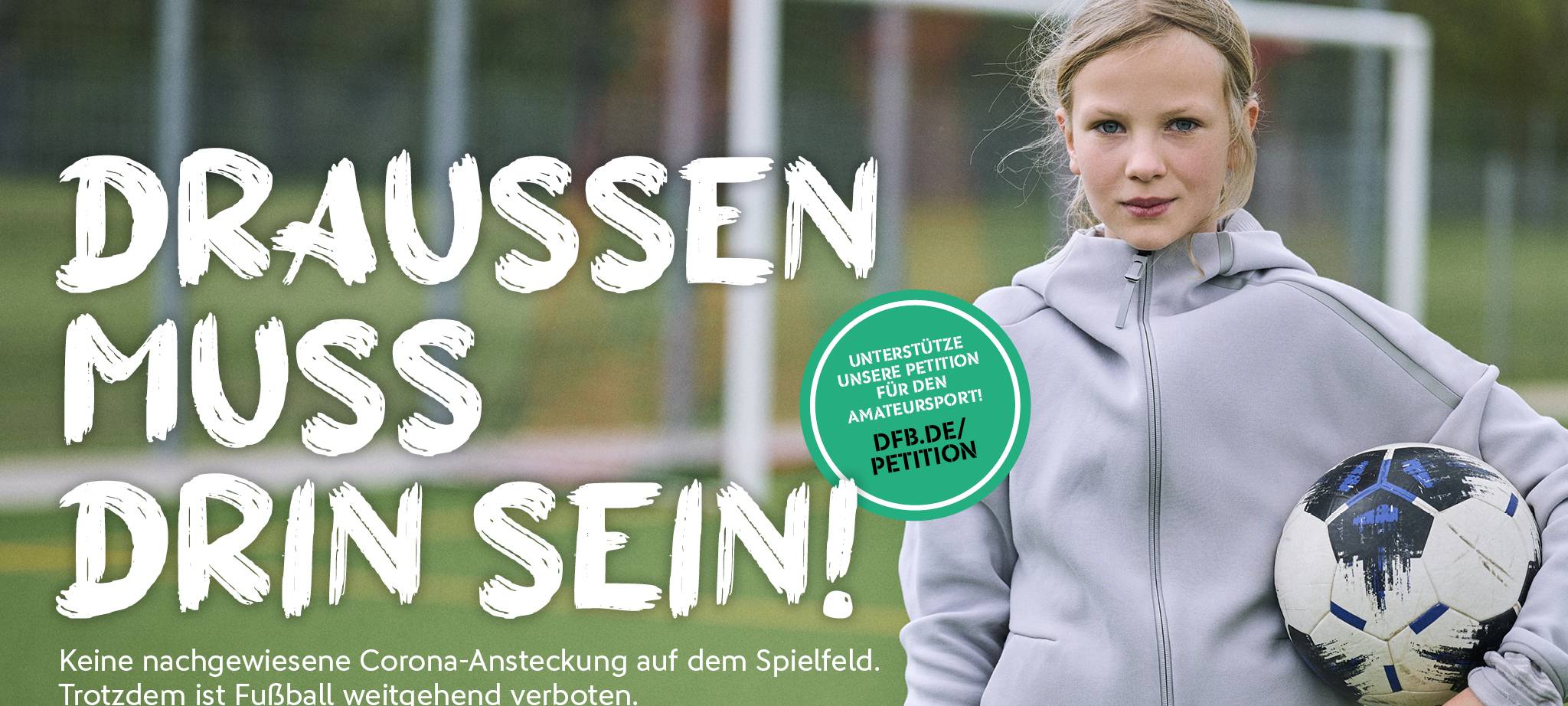 Petition für Wiederaufnahme des Sportbetriebs im Freien