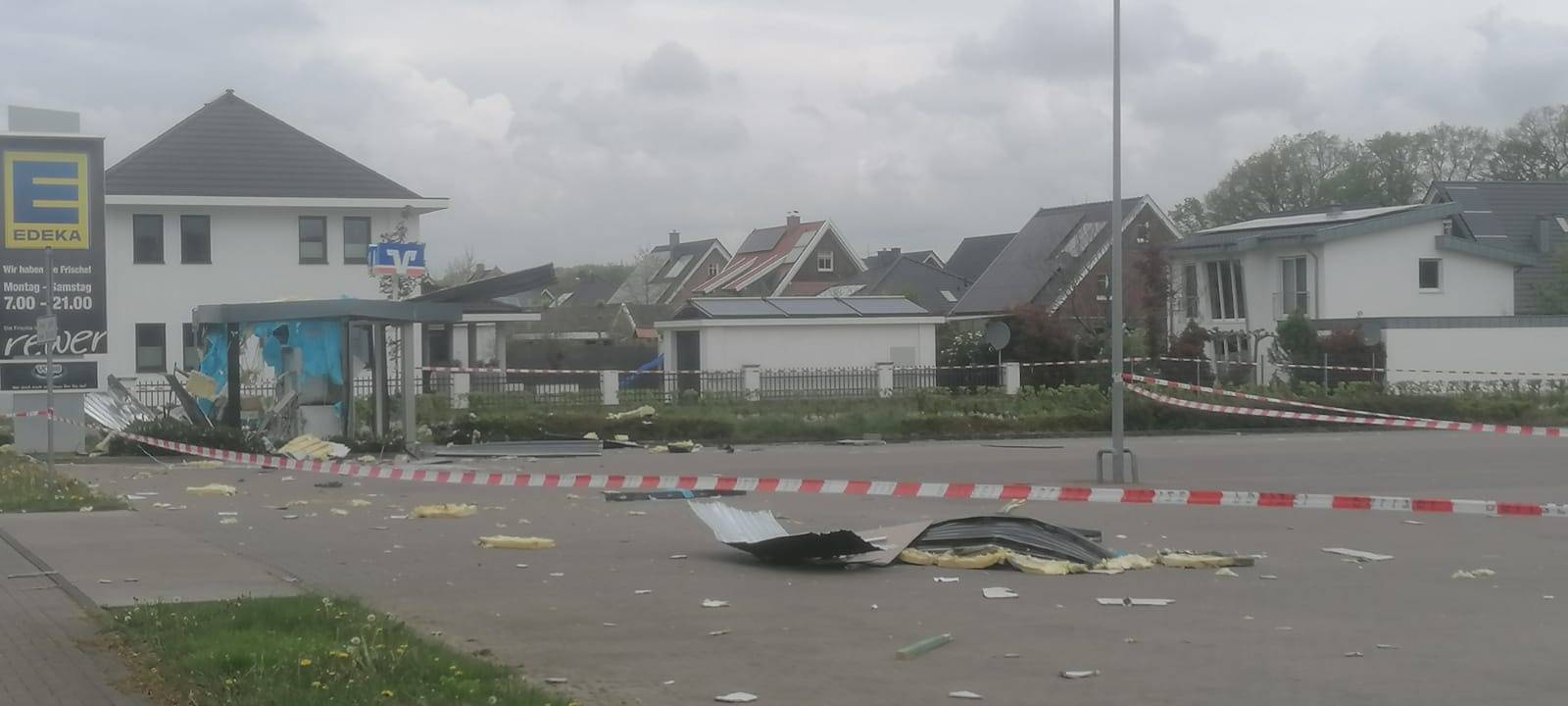 Geldautomatensprengung in Vreden
