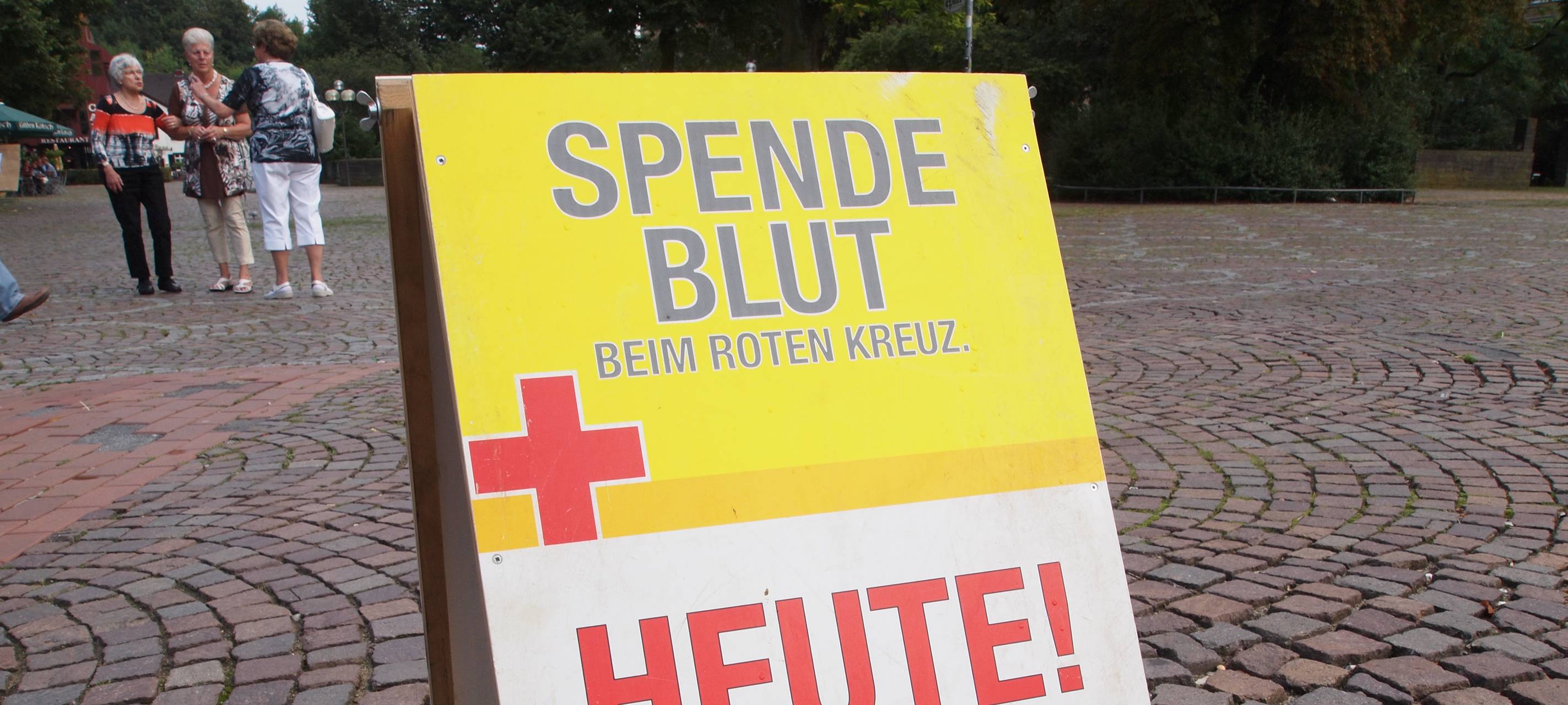 Bitte Blutspenden gehen