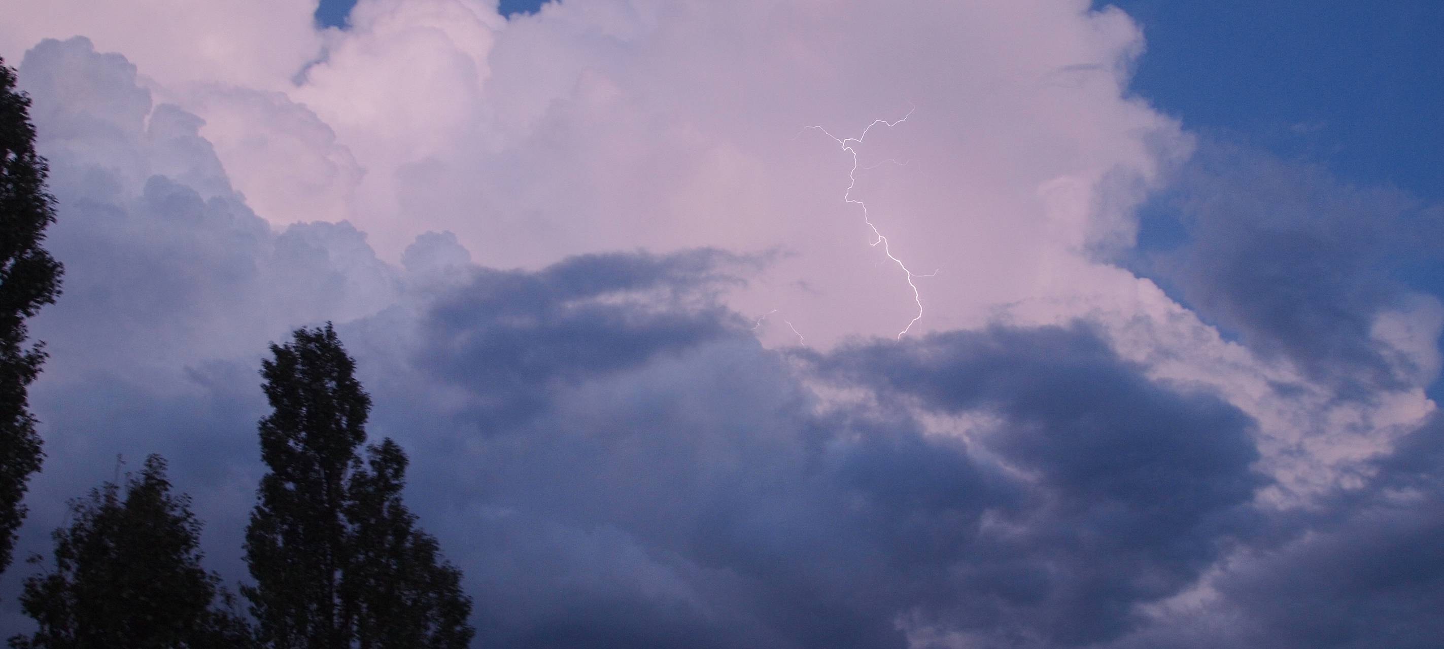 Unwetter zieht durch den Kreis
