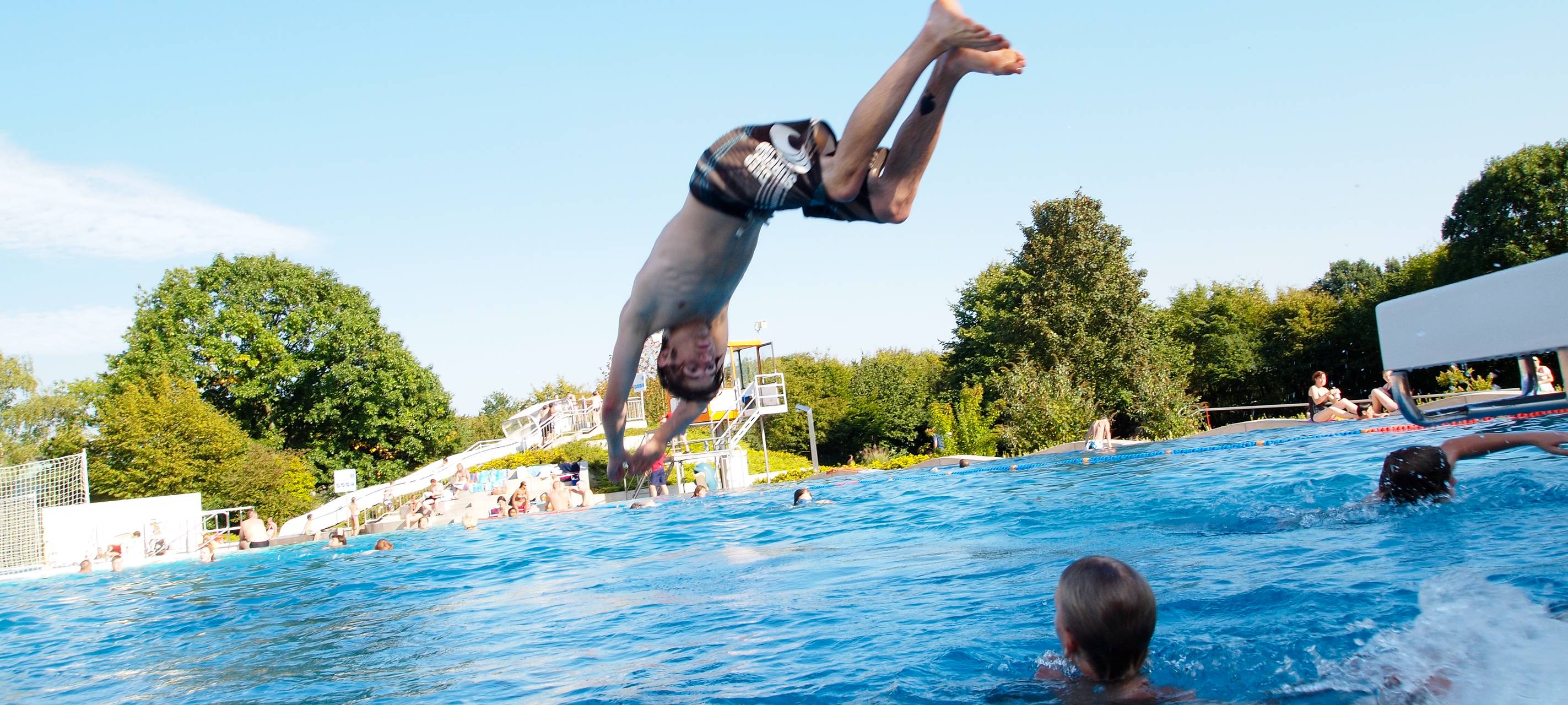 Freibadauslastung im Westmünsterland