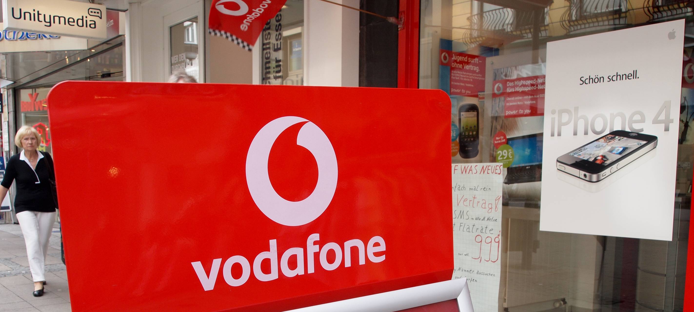 Erneut Probleme im Vodafone-Netz in Bocholt