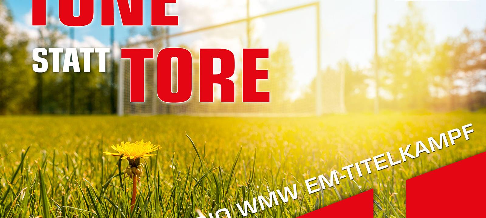 Töne statt Tore - Der RADIO WMW Titelkampf zur EM