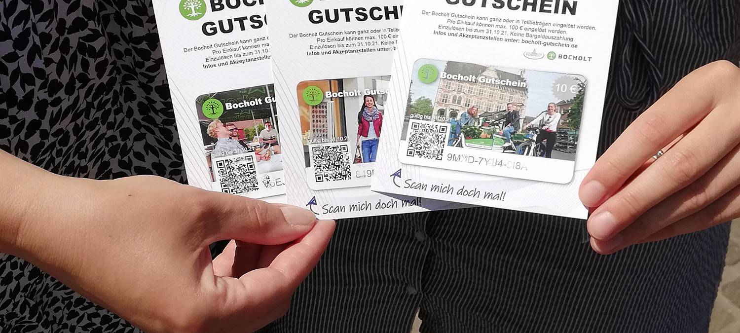 Bocholt Gutschein - 1. Auflage schnell einlösen