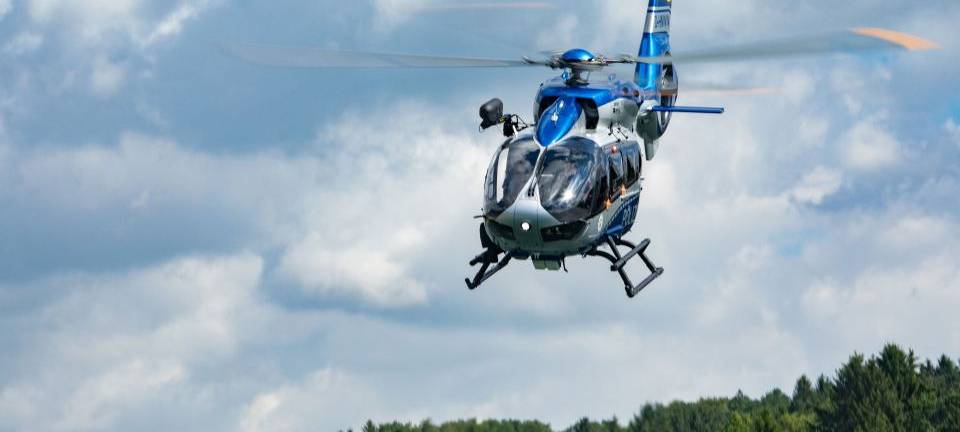 Hubschraubereinsatz in Ahaus