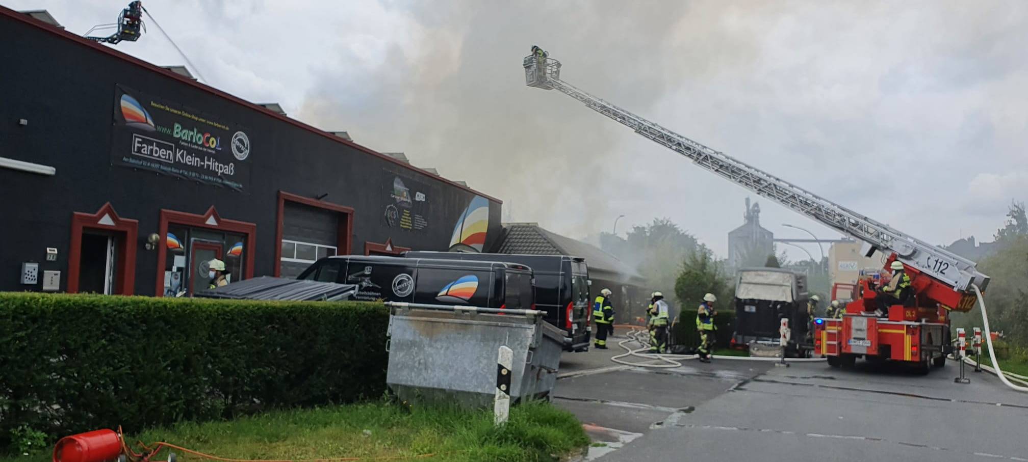 Ursache nun geklärt: Brandstiftung in Barlo