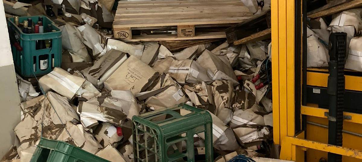 Flutkatastrophe: Winzer schaut nach vorne