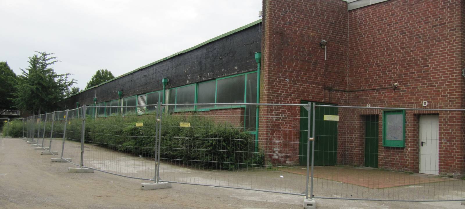 Arbeiten an Aaseehalle und Freizeitanlage in Bocholt