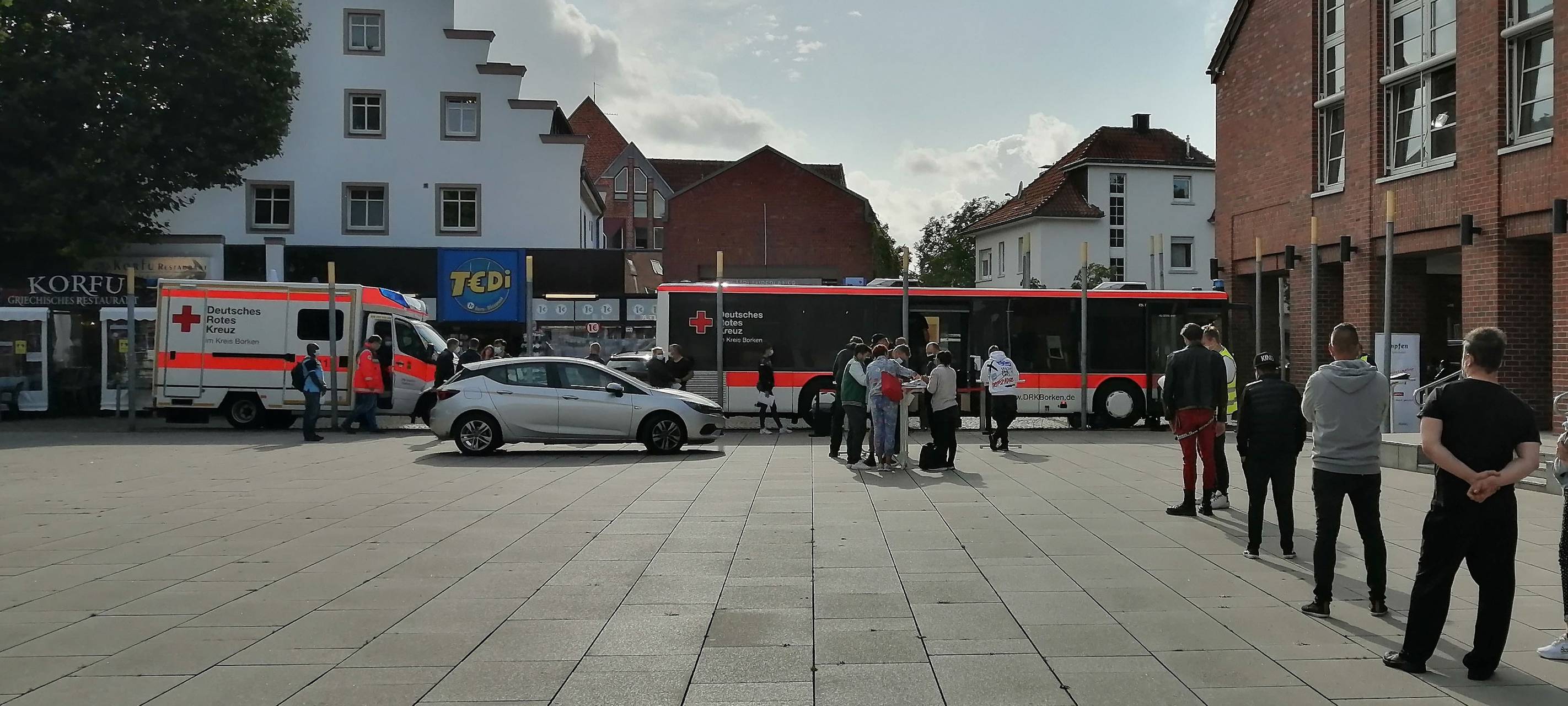 Impfmobil in Isselburg und Stadtlohn