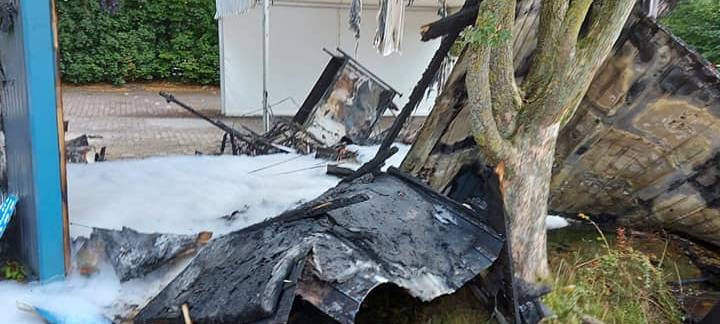 Dritter Brandanschlag auf Ottensteiner Testzentrum