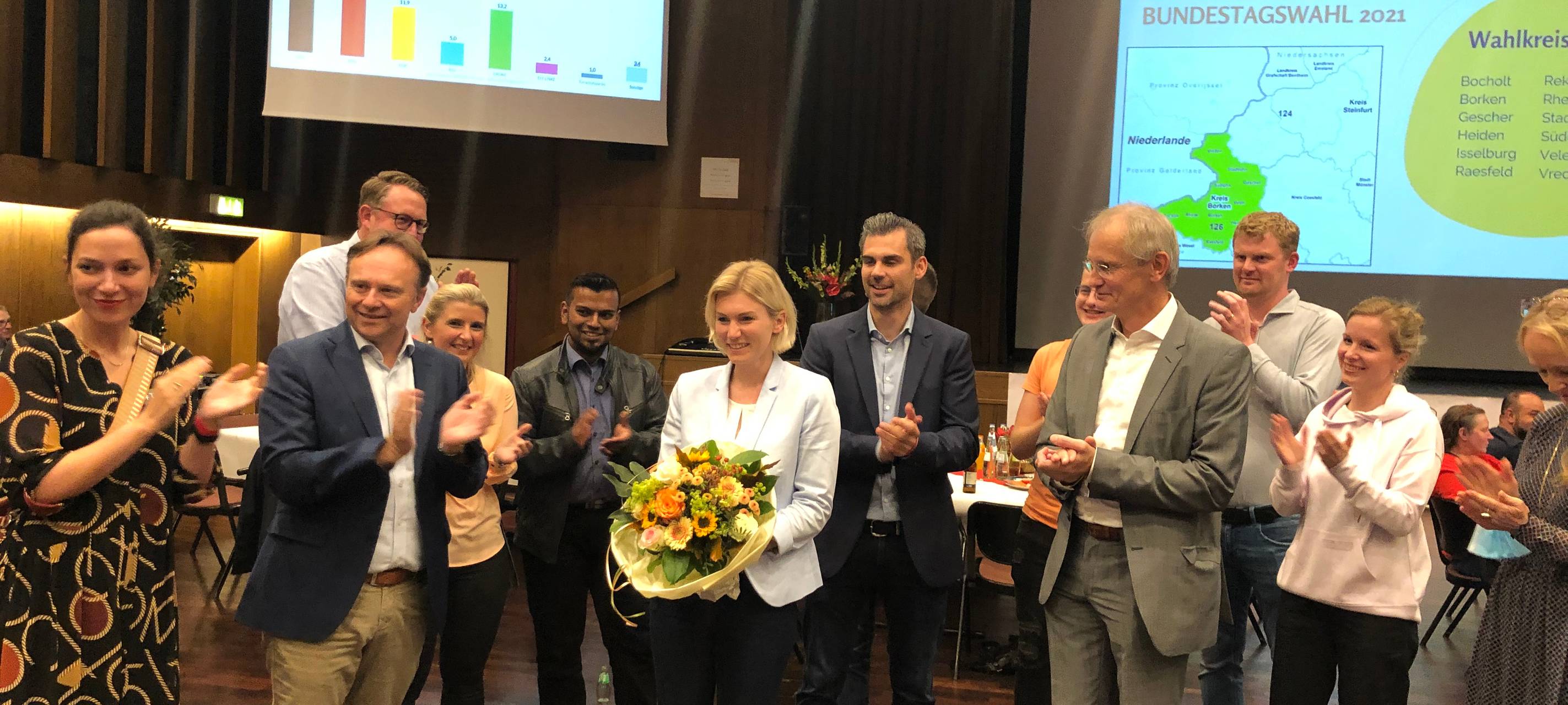 Bundestagswahl 2021 - Ergebnisse für den Kreis Borken