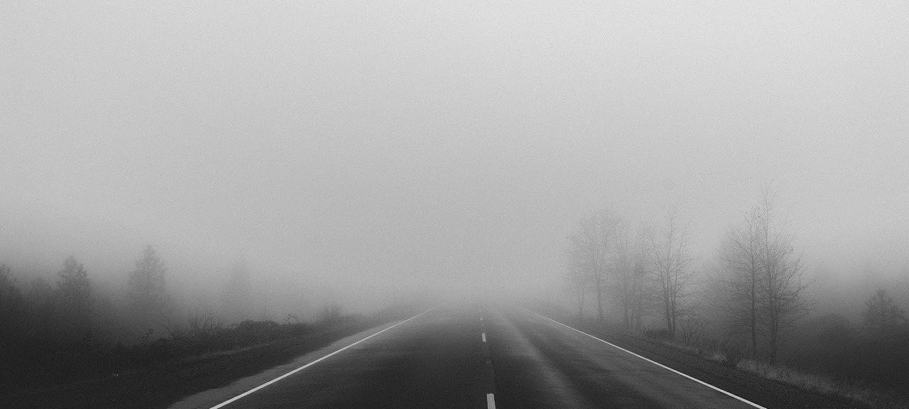 Nebel und Glätte im Westmünsterland