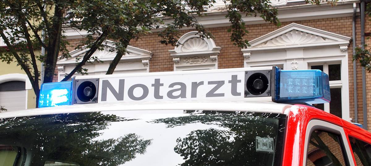 Rettungshubschrauber landet in Bocholt