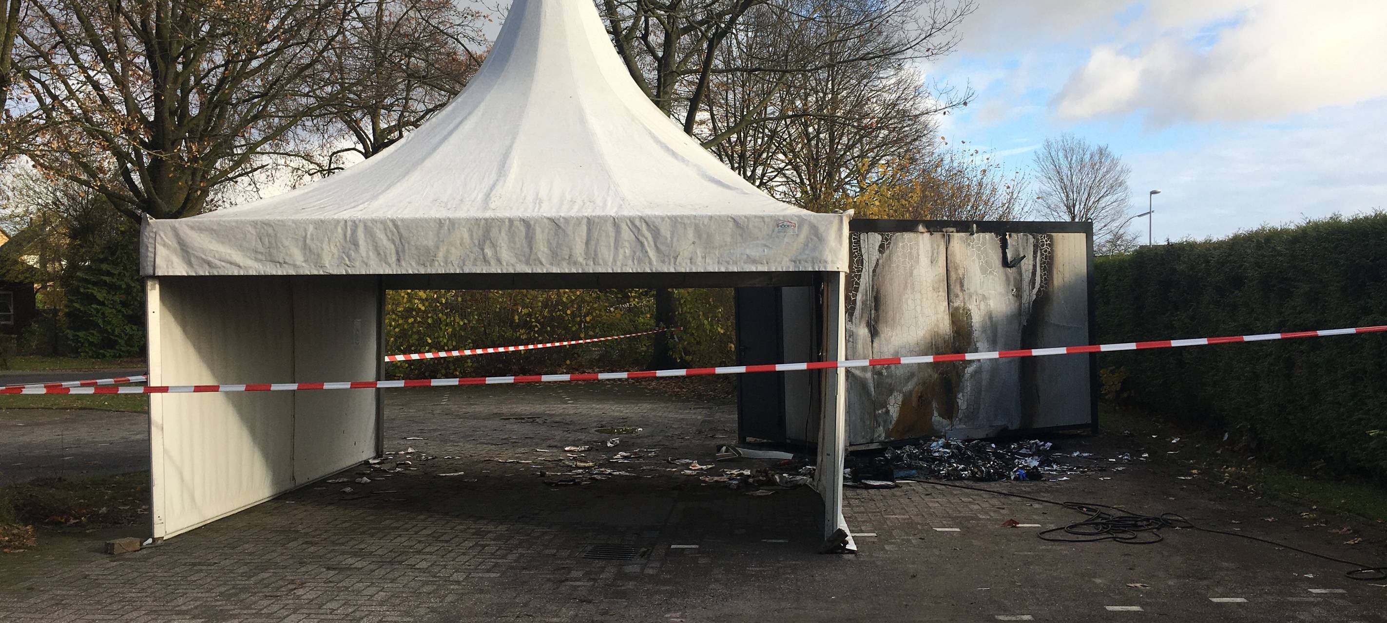 Brandanschläge auf zwei Teststationen im Kreis Borken
