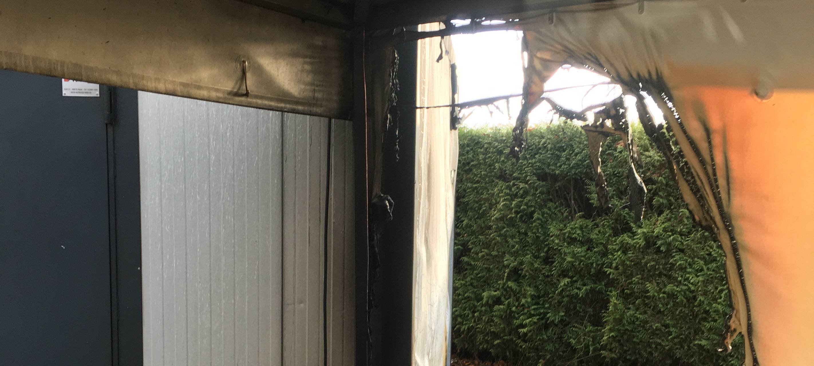 Brandanschläge auf zwei Teststationen im Kreis Borken