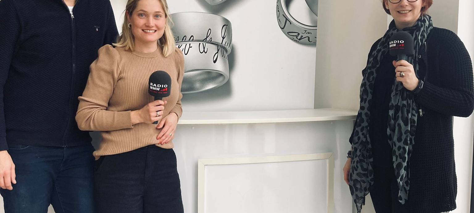 RADIO WMW-Reporterin Anne Schweizer zu Besuch bei Eva-Maria und Jan Heideman in Gronau