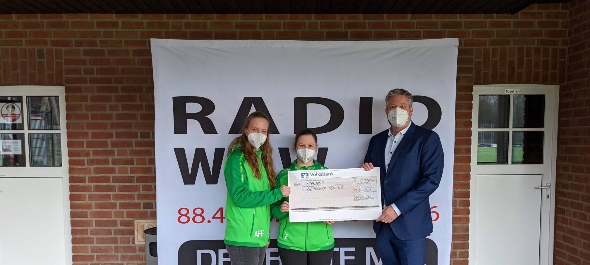 1000€ für den SV Krechting aus Rhede