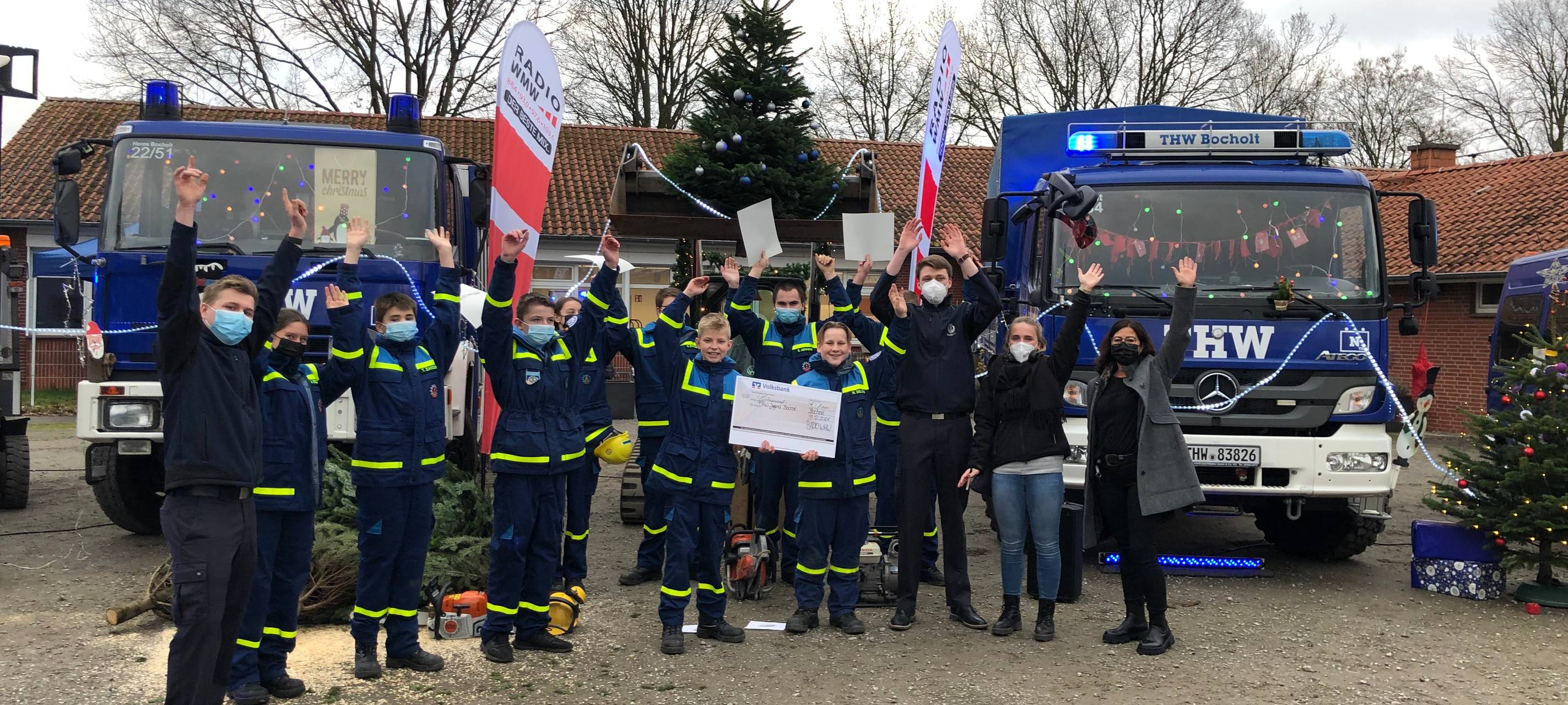 1000€ für die THW Jugend Bocholt