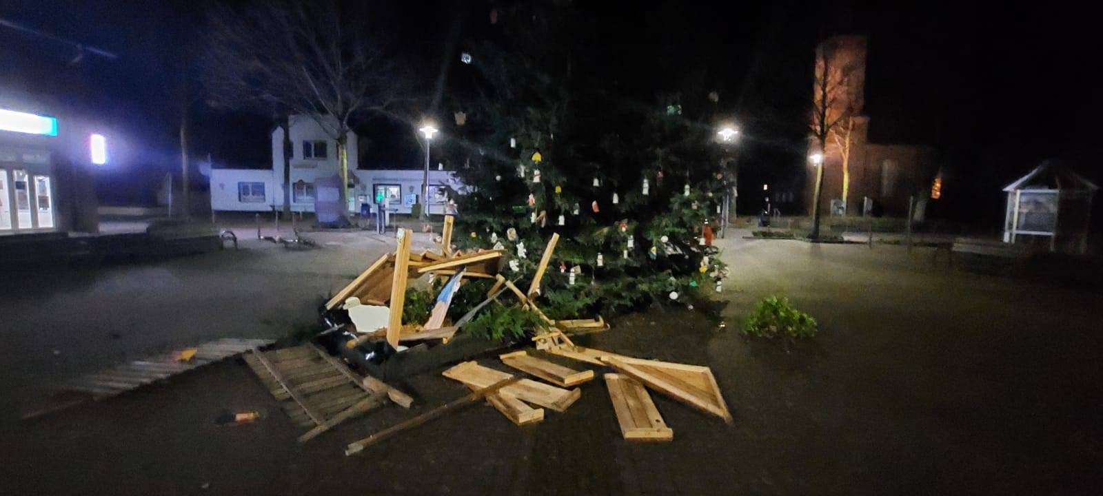 Suderwick: Krippe in Silvesternacht zerstört