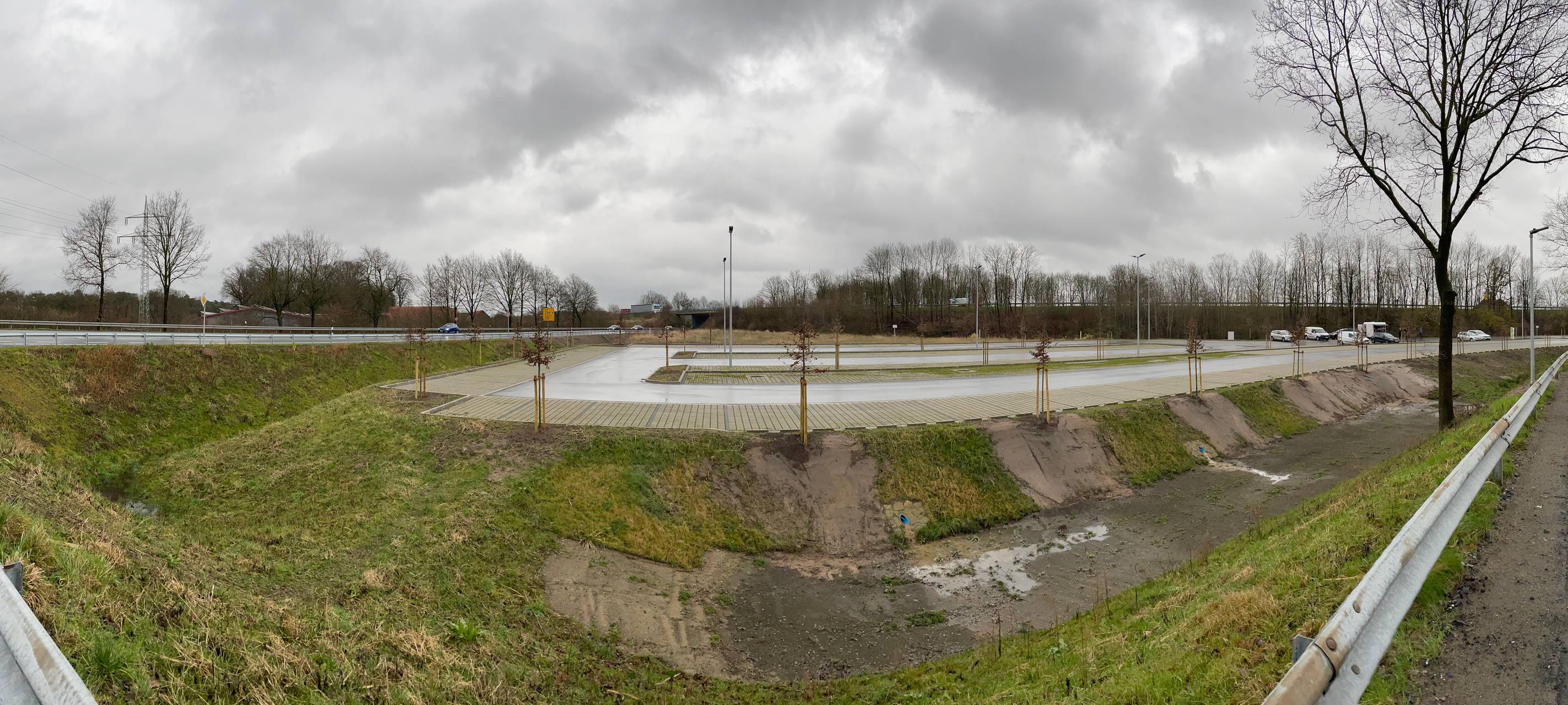 Pendlerparkplatz an der B 67 fertiggestellt