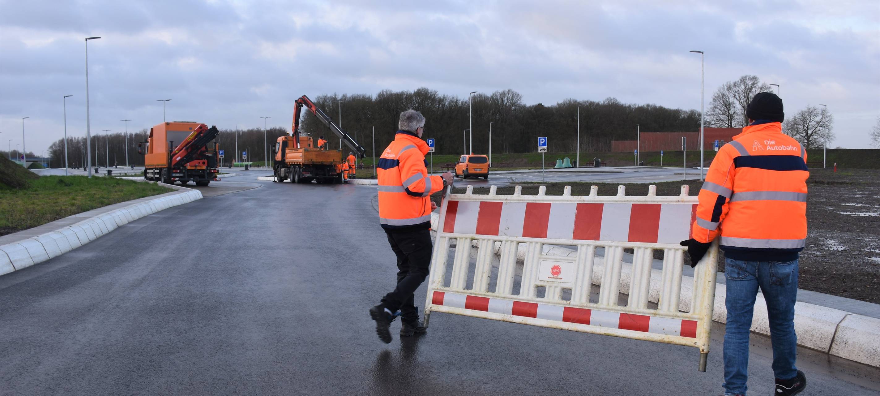 A31: Rastplätze Gescher/Hochmoor für den Verkehr geöffnet