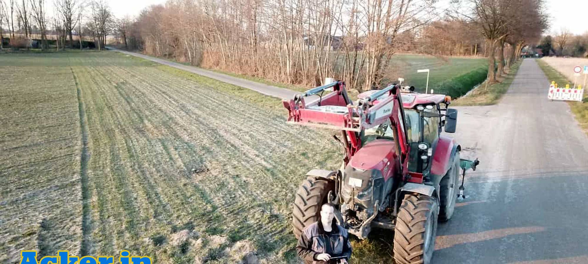 Grubbern für den Frieden - Landwirte im Kreis Borken