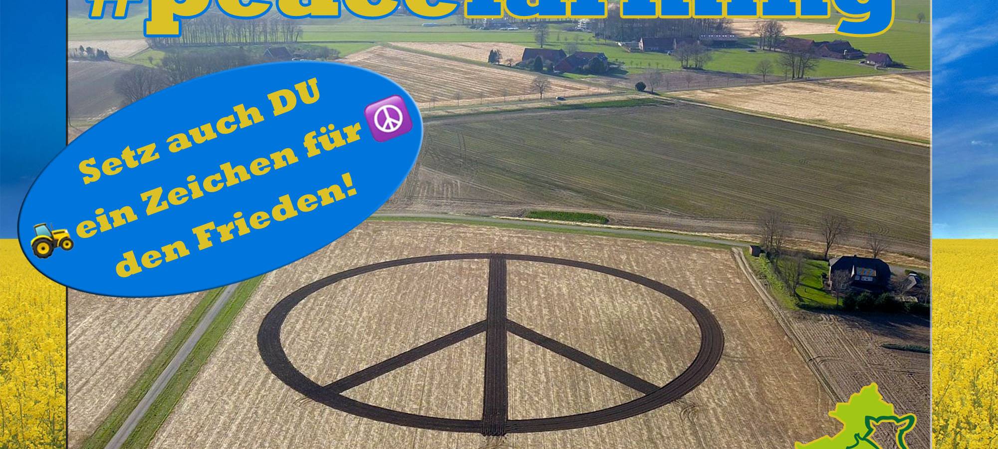 Grubbern für den Frieden - Landwirte im Kreis Borken