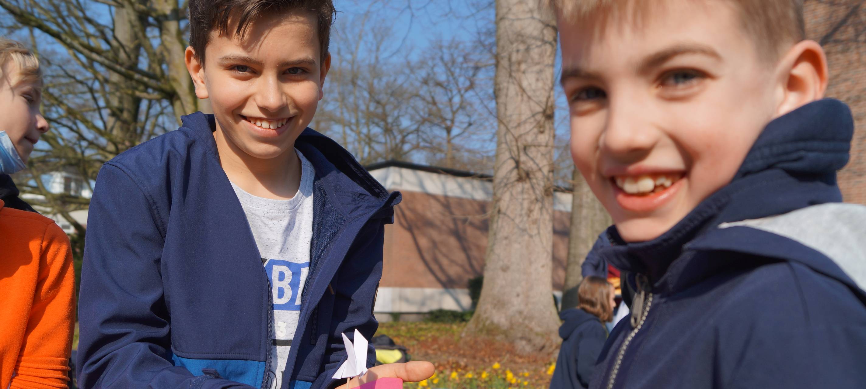 Spendenaktion des Gymnasiums Mariengarden Burlo