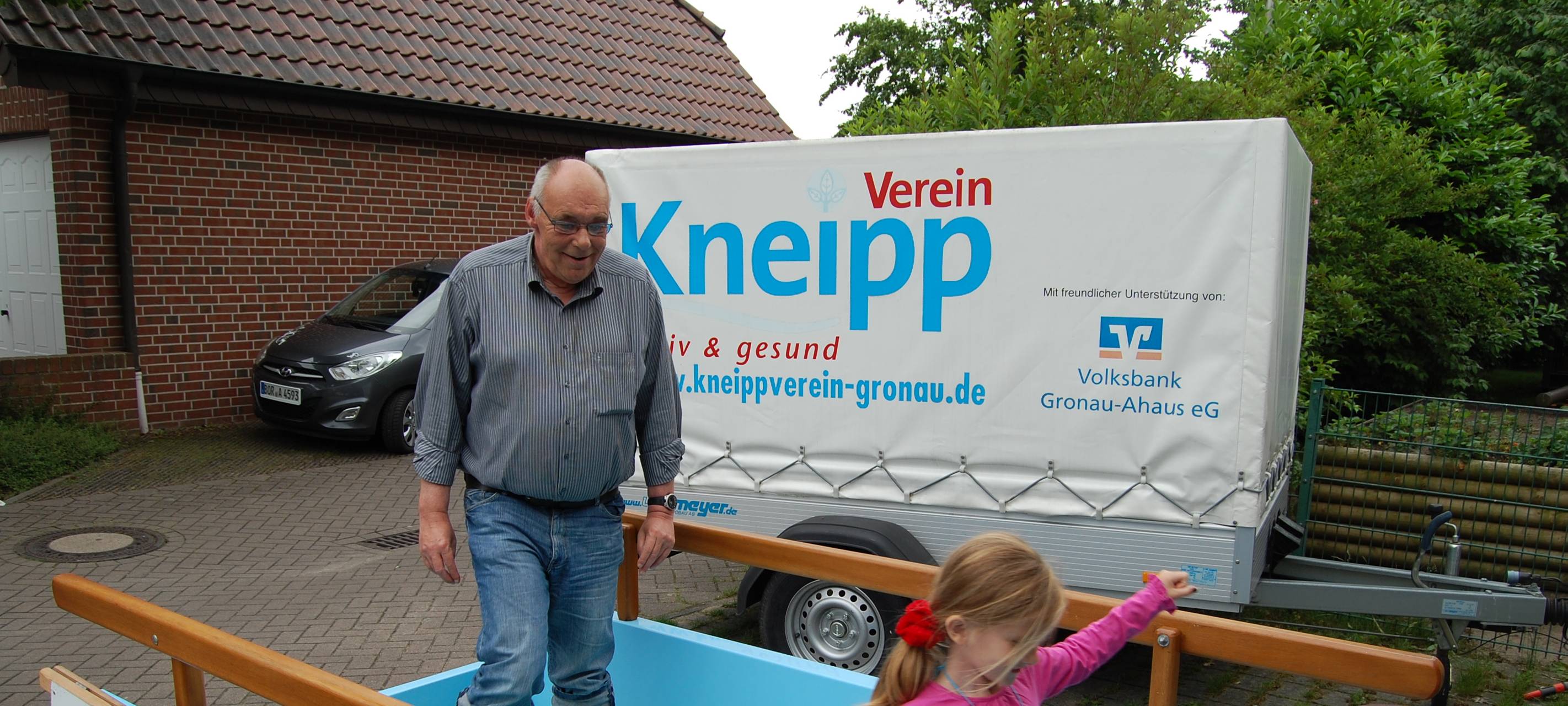 Anhänger des Kneippvereins Gronau geklaut