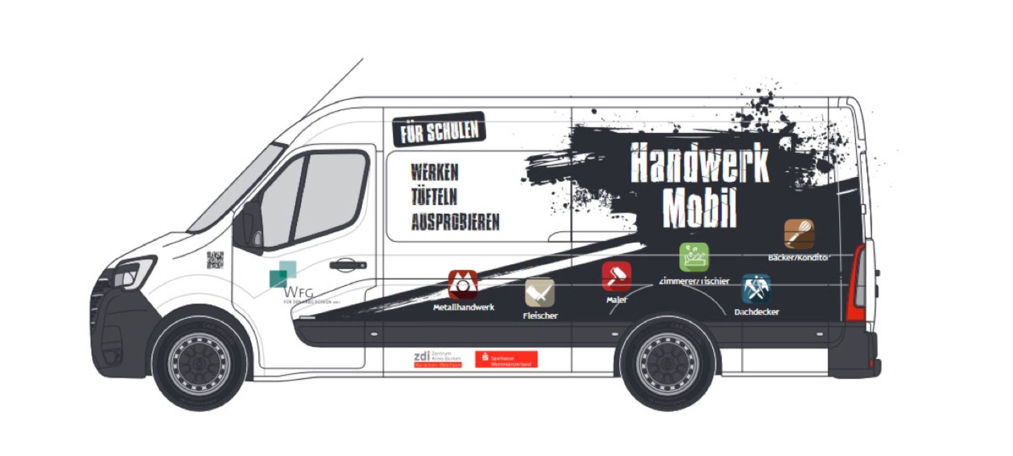 Das HandwerkMobil für den Kreis Borken ist startklar