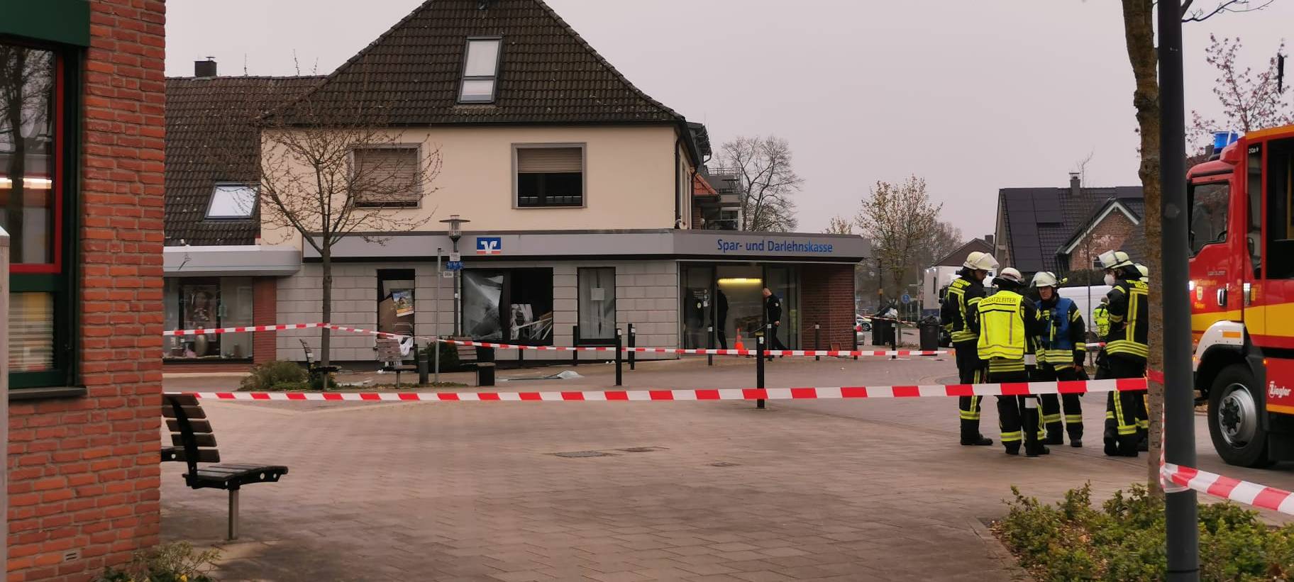 Geldautomat in Maria Veen gesprengt